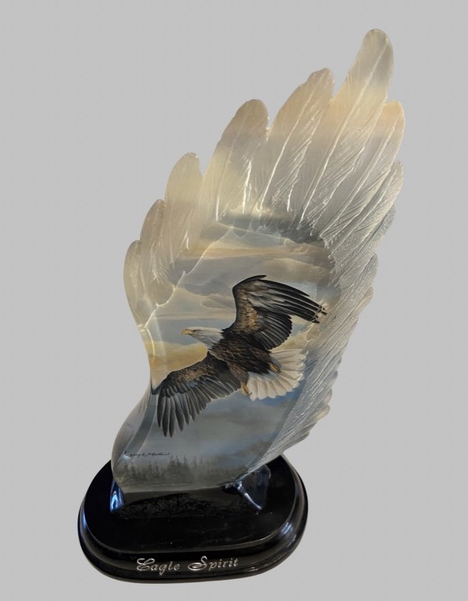 Eagle wings sculpture (1 of 3)