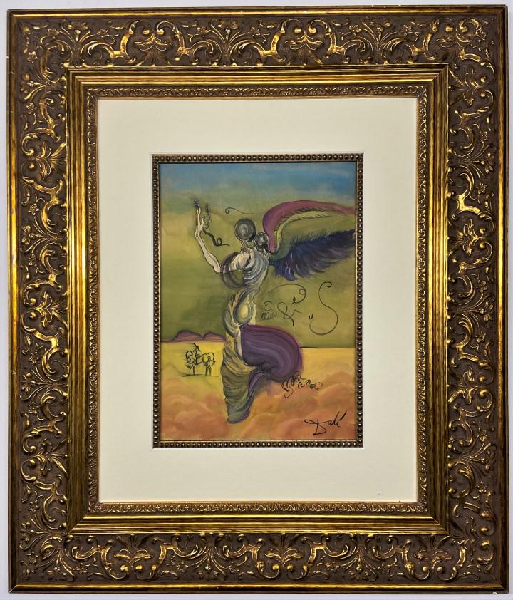 Salvador Dali Watercolor (1 of 4)