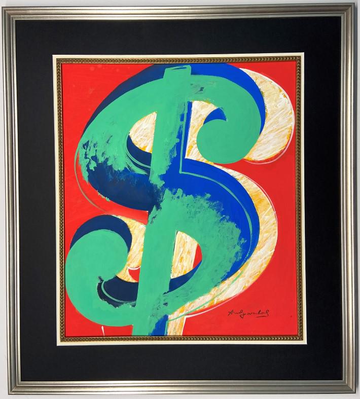 Andy Warhol Mixed Media: Private Collection 19.50" x 16.75" Attrib. with Certificate. Was an American sculptor known as the originator of the mobile, a type of moving sculpture made with delicately balanced or suspended shape