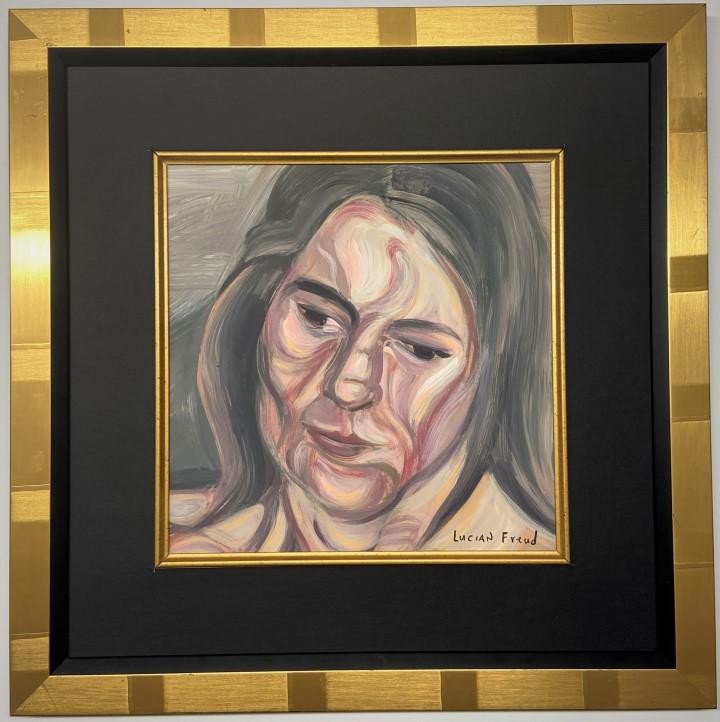 Lucian Freud Watercolor (1 of 2)