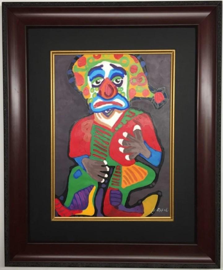 Karel Appel Gouache on Paper (1 of 2)