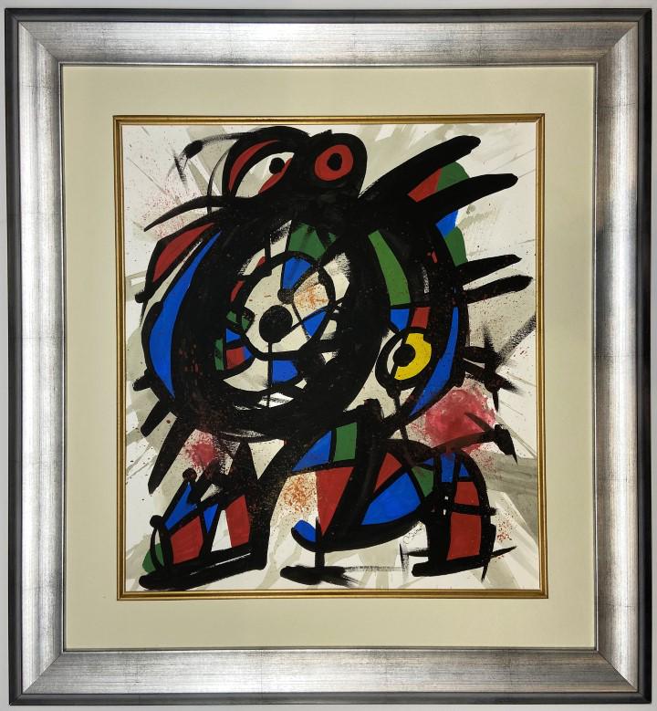 Joan MirÃ³  Mixed Media on Paper (1 of 5)