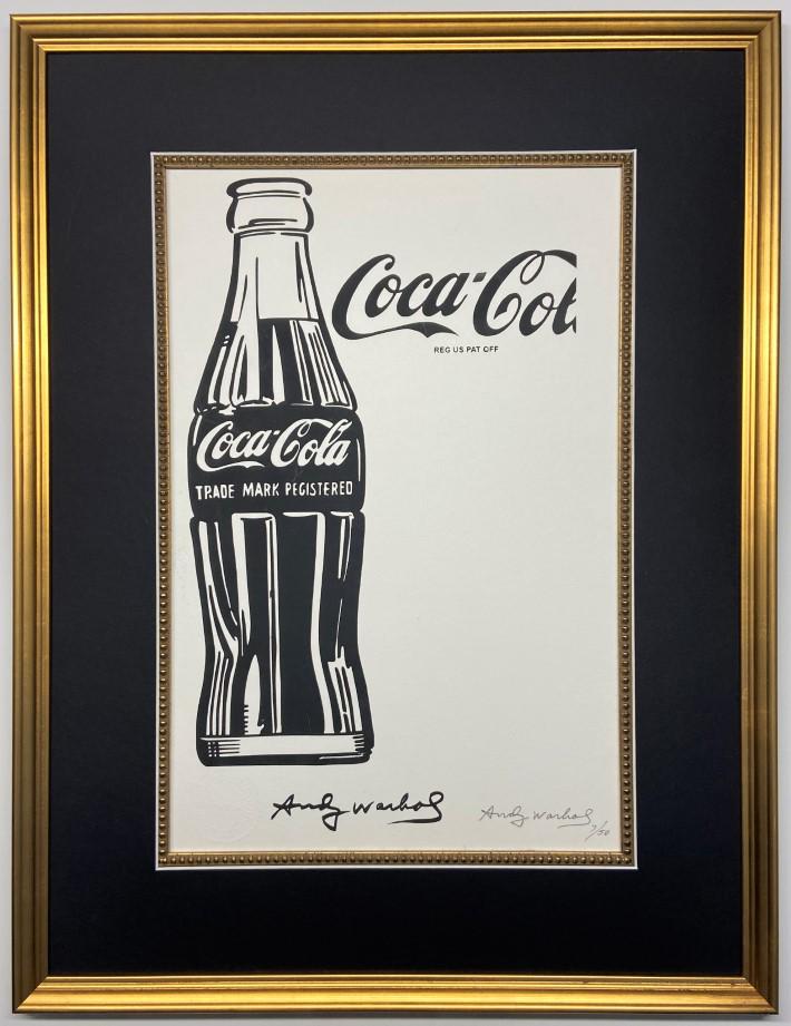 Andy Warhol Lithograph: Private Collection 17.50" x 11.75" Was an American sculptor known as the originator of the mobile, a type of moving sculpture made with delicately balanced or suspended shapes that move in response to