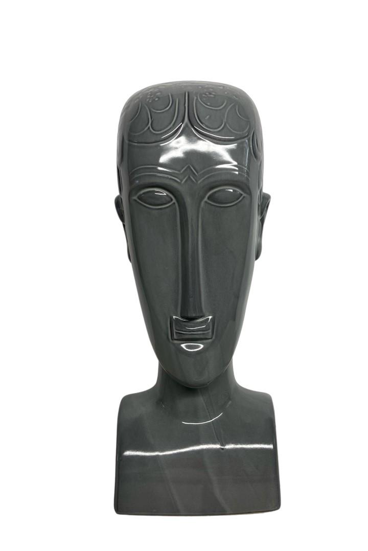 Amedeo Modigliani Ceramic / Porcelain: Private Collection " Attributed to Amedeo Modigliani this is a unique piece, Amedeo Clemente Modigliani was an Italian Jewish painter and sculptor who worked mainly in France. He is known for portrait