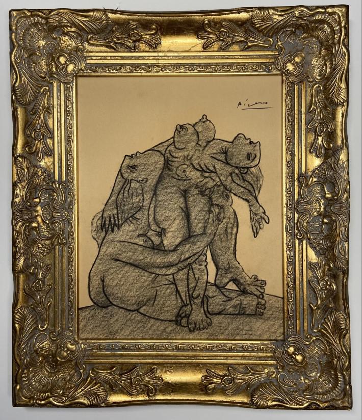 Pablo Picasso Graphite on paper (1 of 2)