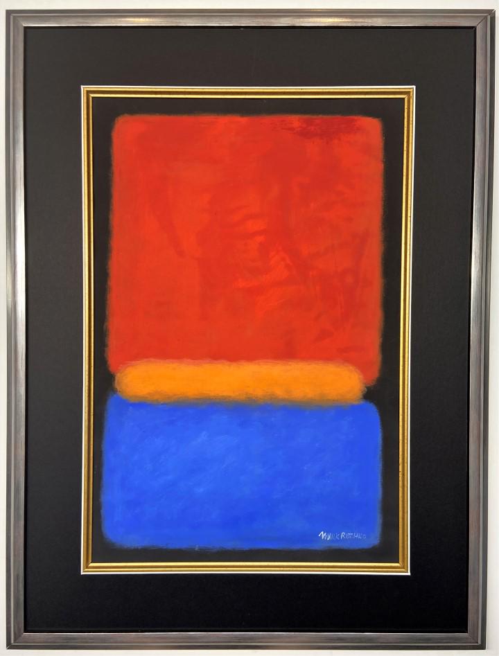 Mark Rothko Mixed Media: Private Collection 13.50" x 10.50" Attributed to Mark Rothko this is not a print is a unique piece and comes accompanied with an attributed certificate. Mark Rothko was was born September 1903 Februar