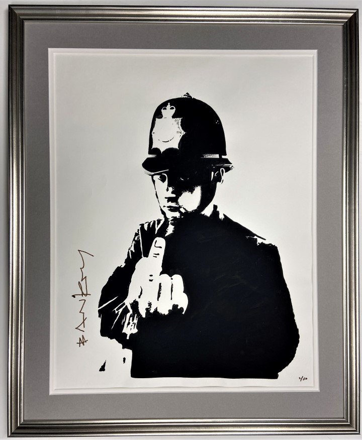 Banksy Lithograph signed (1 of 3)