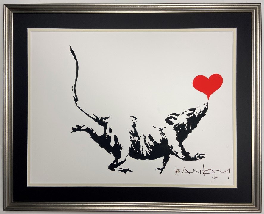 Banksy Lithograph signed (1 of 3)