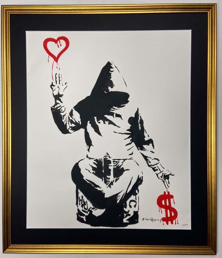 Banksy Lithograph signed (1 of 4)