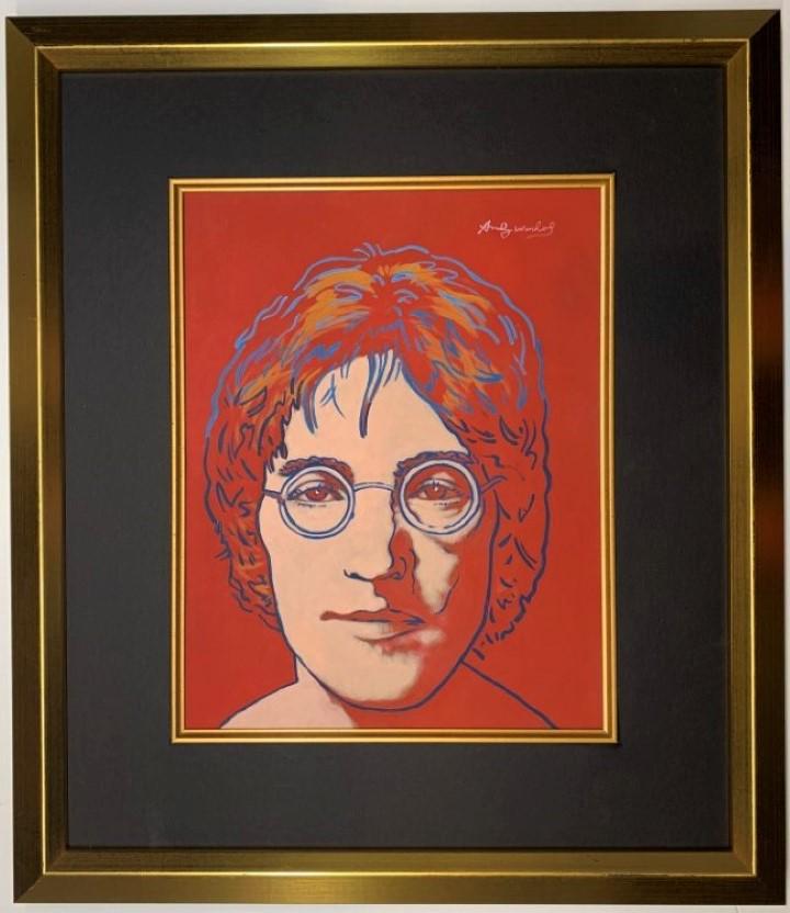 Andy Warhol Mixed Media: Private Collection Attribute to Andy Warhol this is not a print this is a unique piece and comes accompanied with an attributed certificate Andy Warhol, was an American artist, film director, and prod