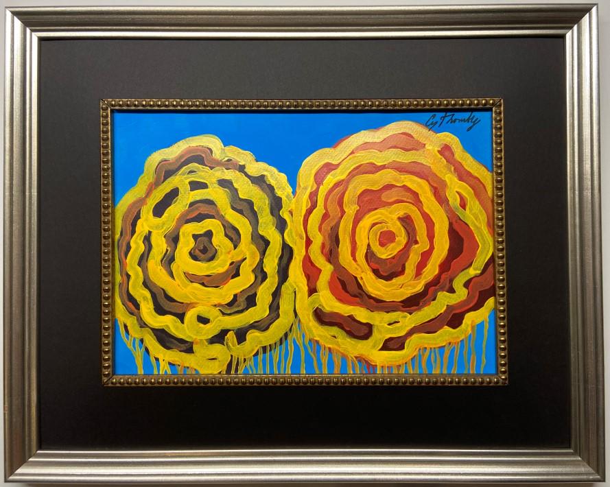 Cy Twombly Mixed Media on Paper (1 of 4)