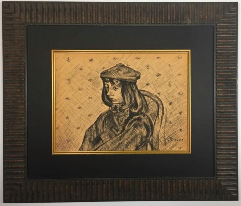 Camille Pissarro Graphite on paper: Private Collection 11.5" x 13.5" Attrib. with certificate 10 July 1830 â€“ 13 November 1903) was a Danish-French Impressionist and Neo-Impressionist painter born on the island of St Thomas (now i