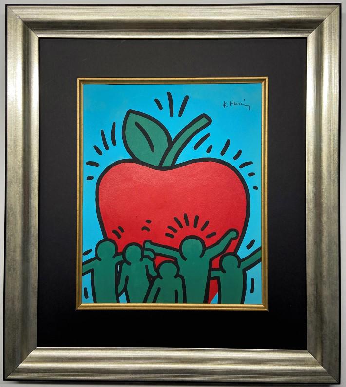 Keith Allen Haring Mixed Media on paper (1 of 5)