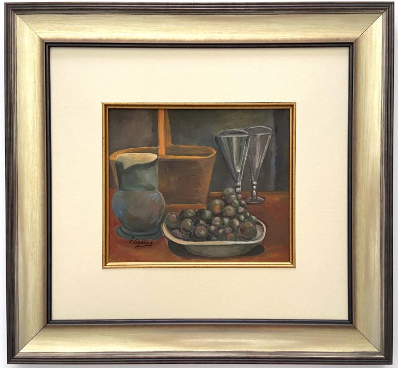 Paul  Cezanne Gouache on paper (1 of 3)