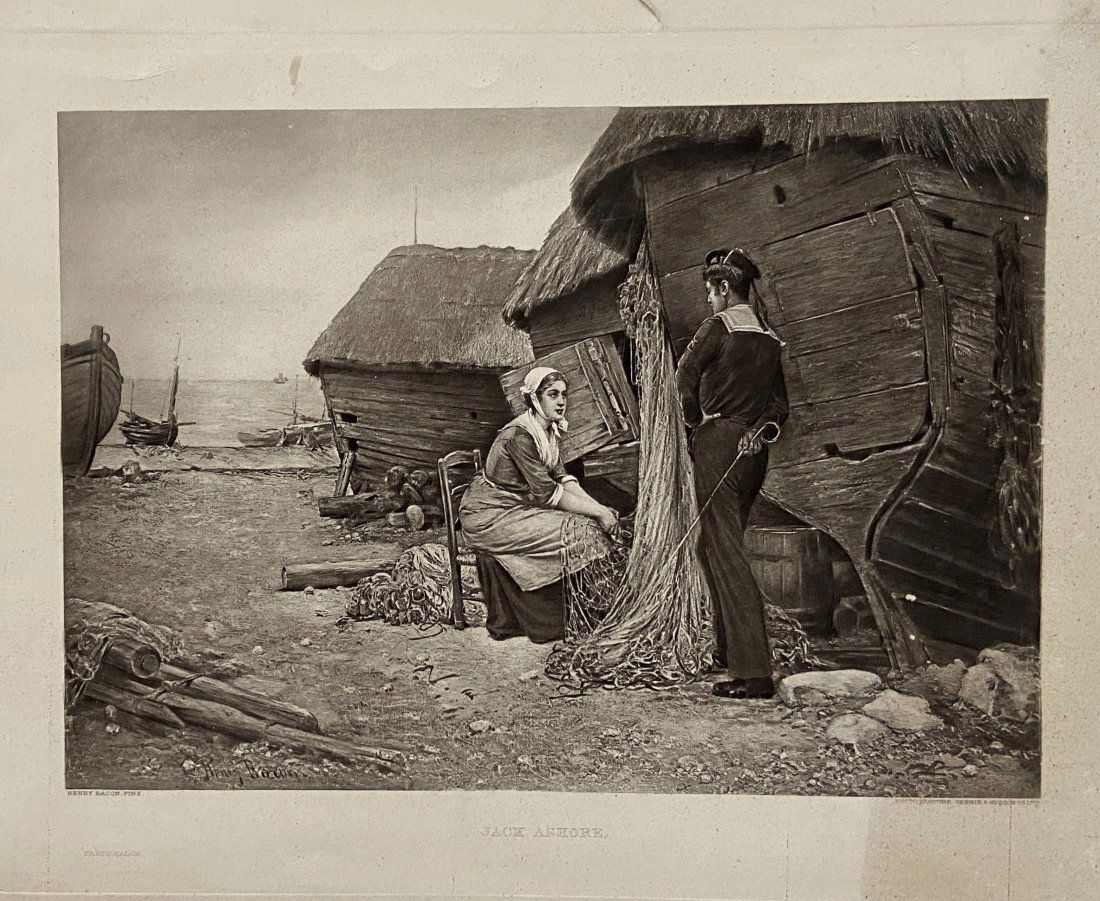 18th Century French Aquatint Engraving (1 of 1)