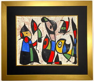 Joan Miro Watercolor