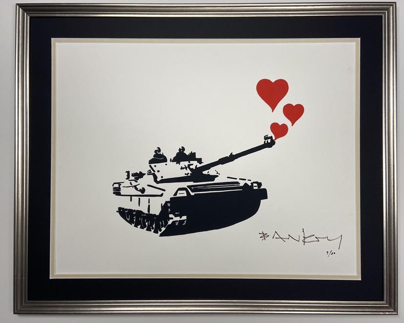 Banksy Lithograph (1 of 3)