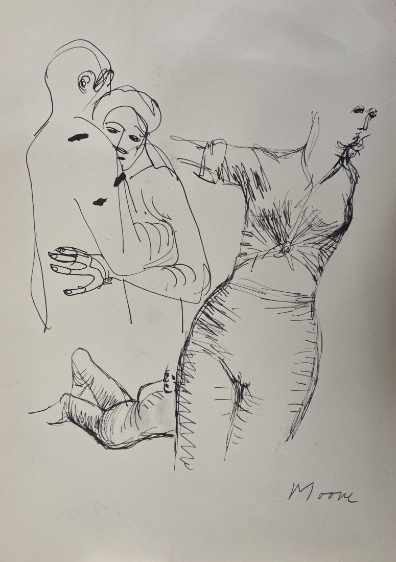 Henry Moore Lithograph (1 of 1)