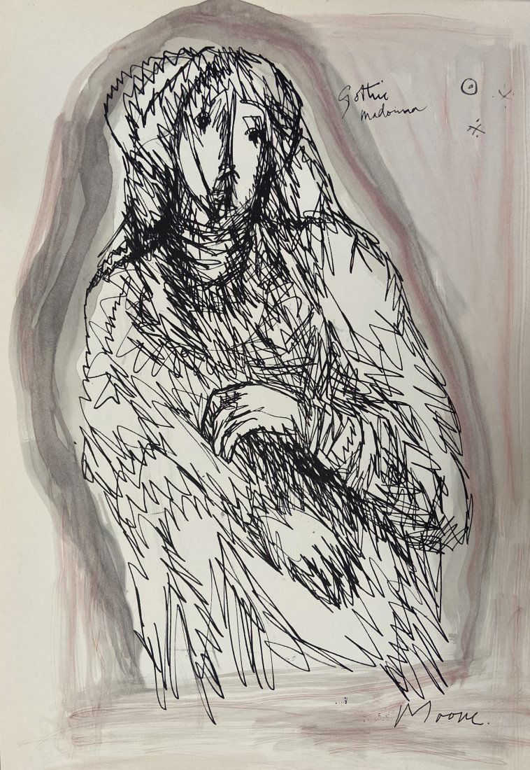 Henry Moore Lithograph (1 of 1)