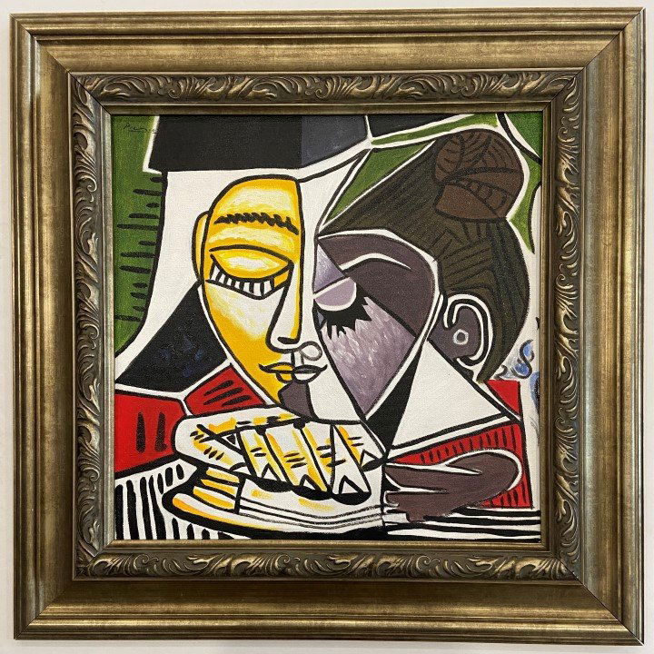 Pablo Ruiz Picasso Oil on Canvas (1 of 6)