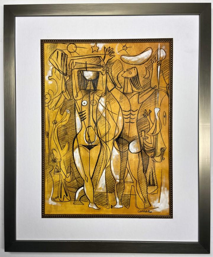 Mario Carreno Mixed/Watercolor (1 of 5)