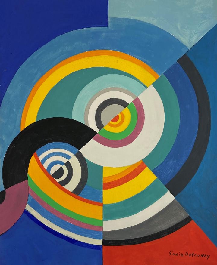 Sonia Delaunay Mixed Media: Private Collection Sonia Delaunay appears in Lower right. Attribute to Sonia Delaunay Thecnique: Oil Measures: 14 x 11.25 inches Image size Medium: Paper. Nov 14, 1885 - Dec 05, 1979 (age 94) Provenan