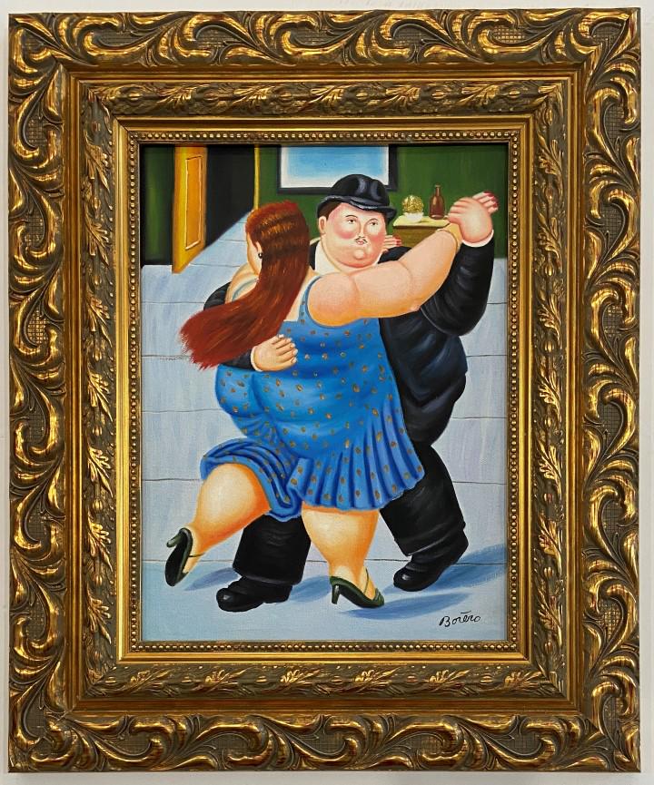 Fernando Botero Oil on canvas (1 of 6)
