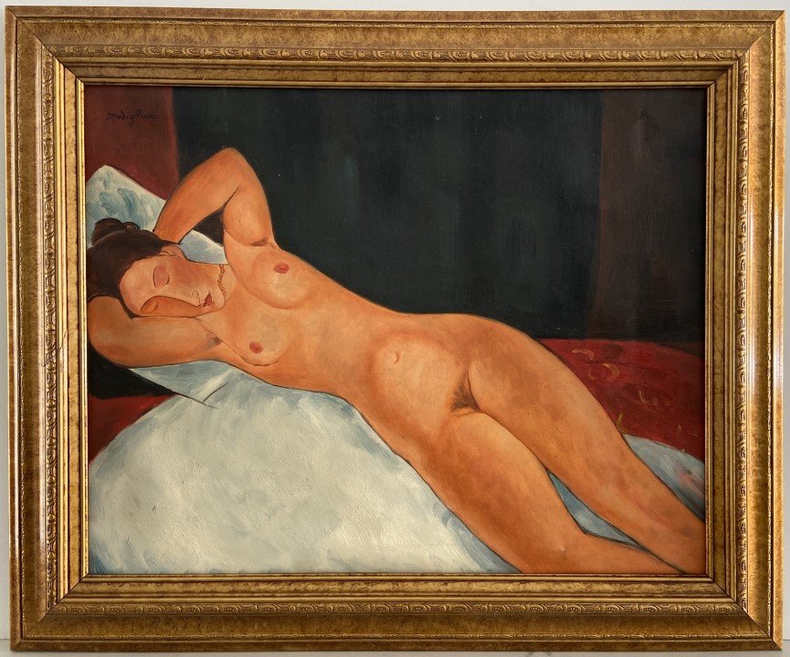 Amedeo Modigliani Oil Canvas (1 of 7)