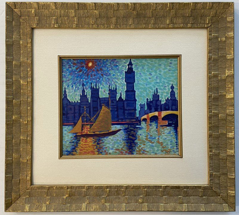 Paul Signac Mixed Media/Watercolor (1 of 4)