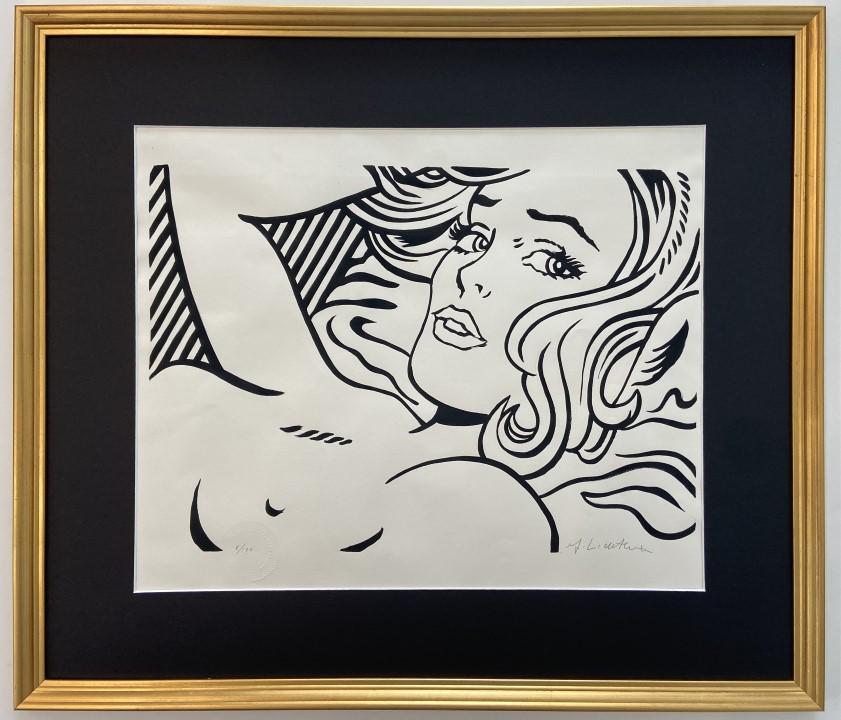 Roy Lichtenstein Lithograph signed (1 of 5)