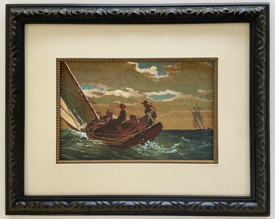 Winslow Homer watercolor (1 of 5)