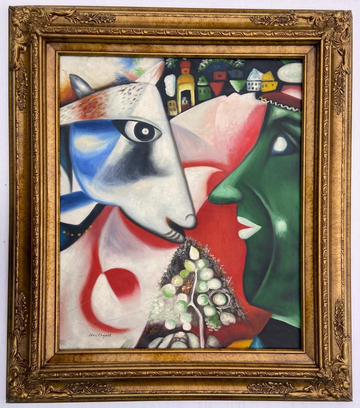 Marc Chagall  Oil on canvas (1 of 6)