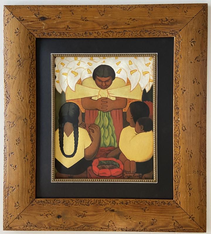 Diego Rivera watercolor (1 of 6)