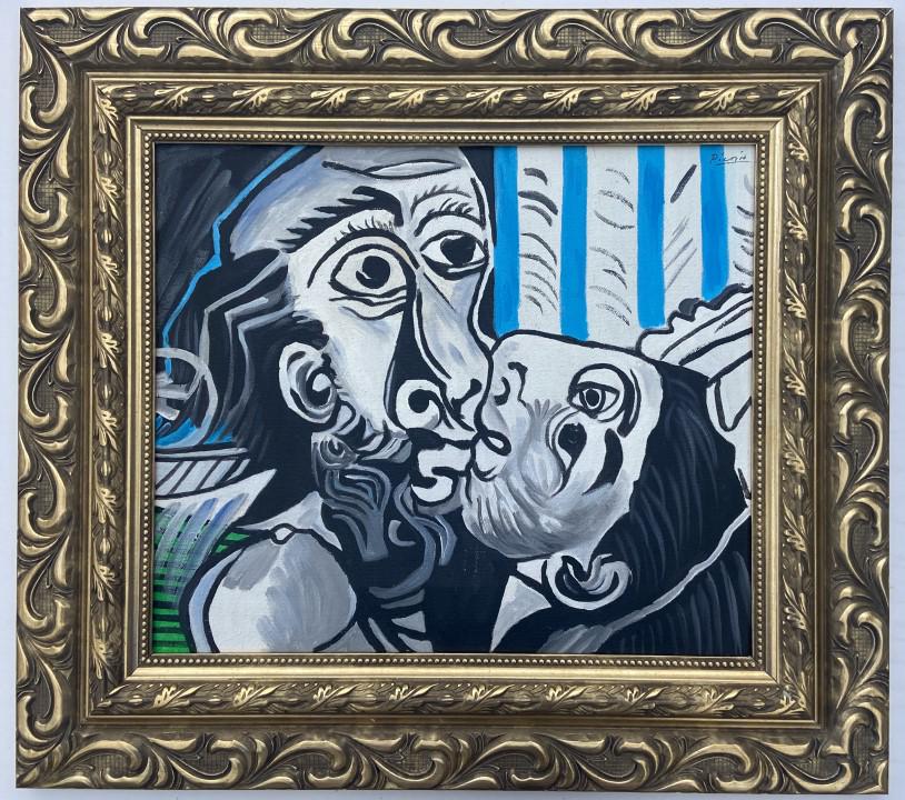 Pablo Ruiz Picasso Oil on canvas (1 of 5)