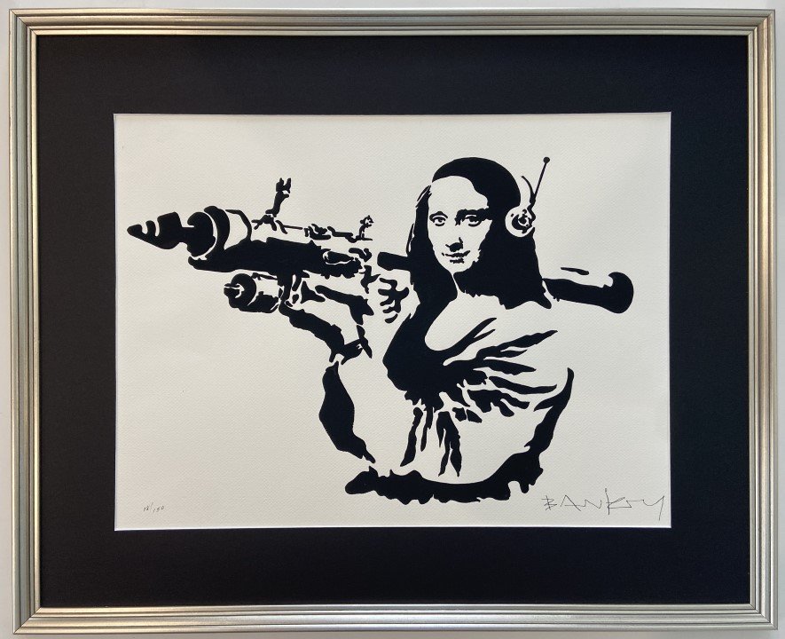Banksy Lithograph signed (1 of 5)