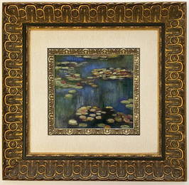 Claude Monet Oil on Paper