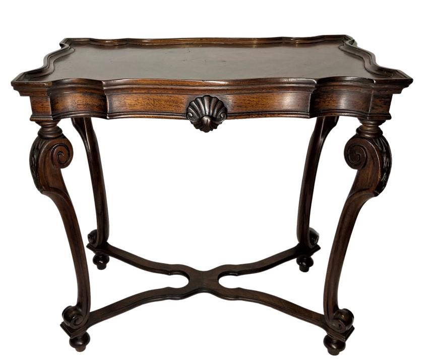 Mid 19th / 20th Century Finely Carved Mahogany Table (1 of 6)