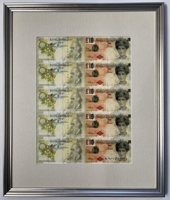 Banksy Di Faced Tenner Signed (1 of 4)
