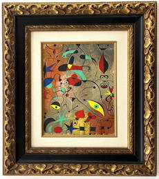 Joan Miro Mixed Media/Watercolor
