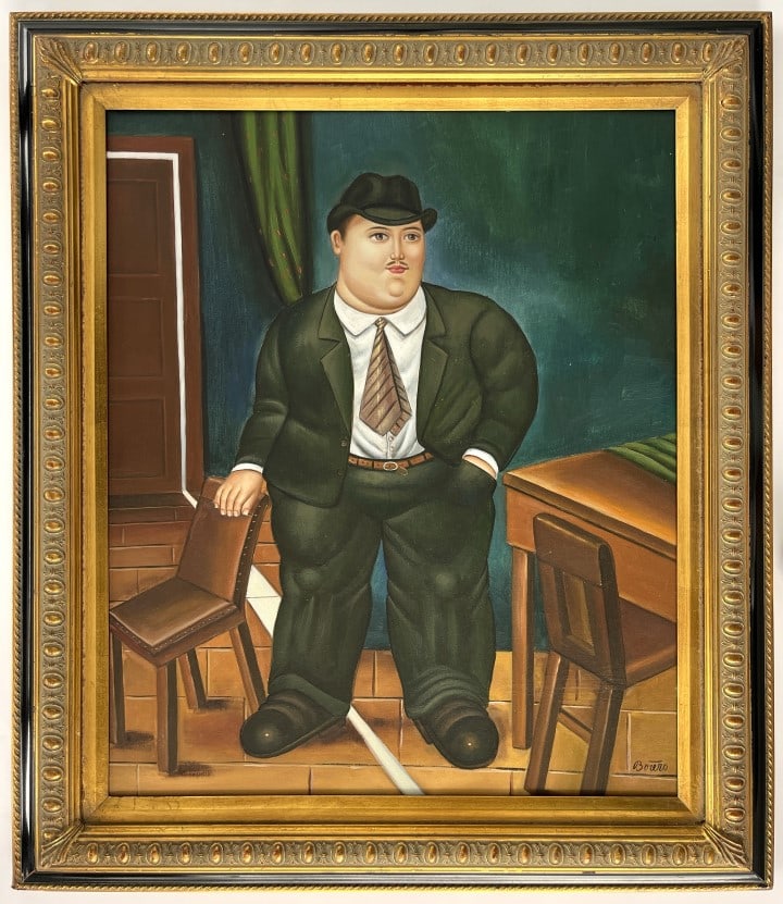 Fernando Botero Oil on canva (1 of 5)