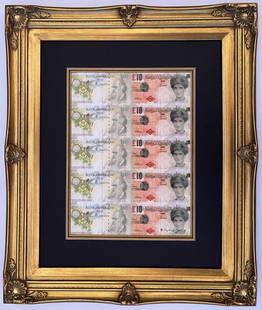 Banksy Di Faced Tenner Signed Attrib.: Banksy appears in lower right. Lithograph Attribute to Banksy Technique: Lithograph Measures: inches Image size Medium: paper. Provenance: Private Collection. Born July 28, 1974 Banksy is a pseudonymo