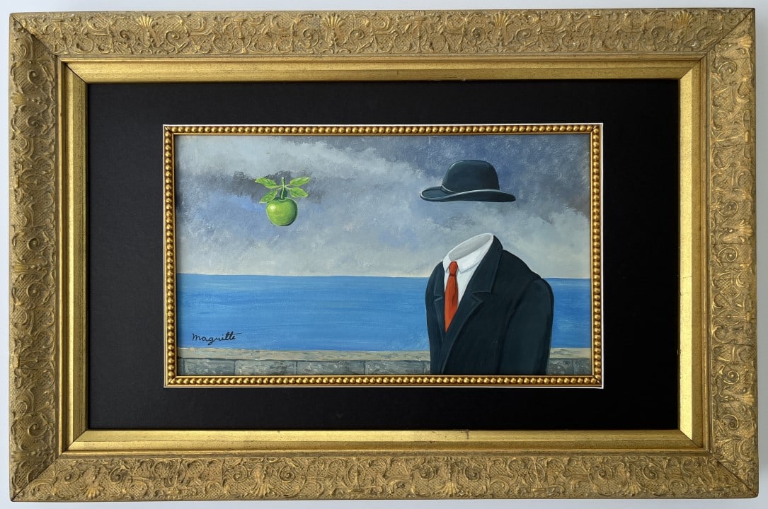 Rene Magritte Gouache on paper Attrib. (1 of 5)