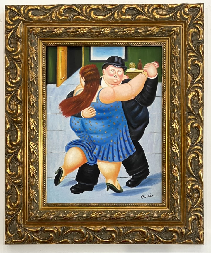 Fernando Botero Oil on canva (1 of 8)