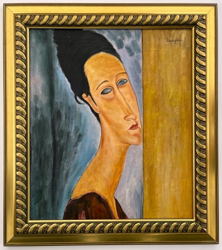 Amedeo Modigliani Oil on canva (1 of 9)