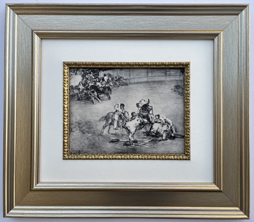 Francisco José de Goya Etching (1 of 4)