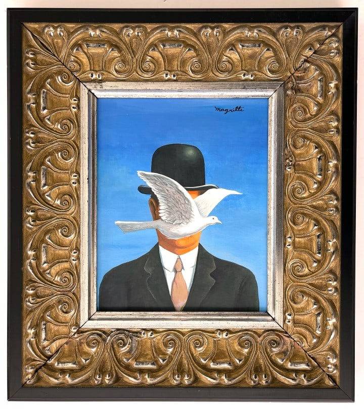 Rene Magritte Gouache on paper (1 of 9)