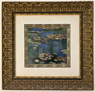 Claude Monet Oil on Paper Seal of Paris