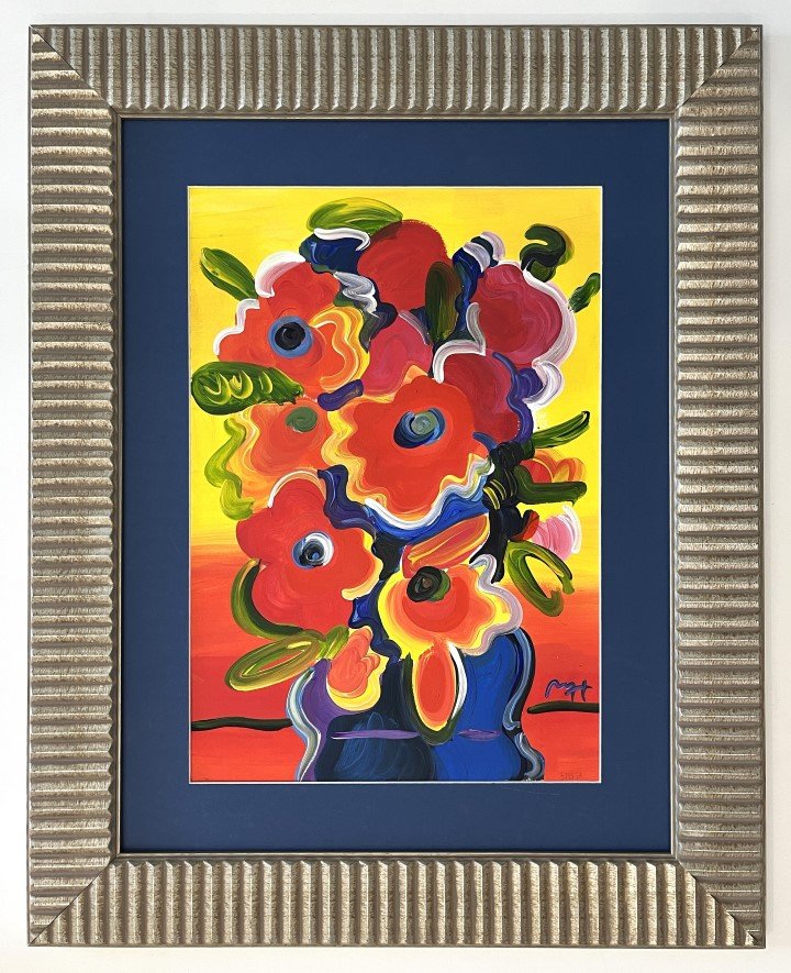 Peter Max Watercolor on Paper (1 of 6)