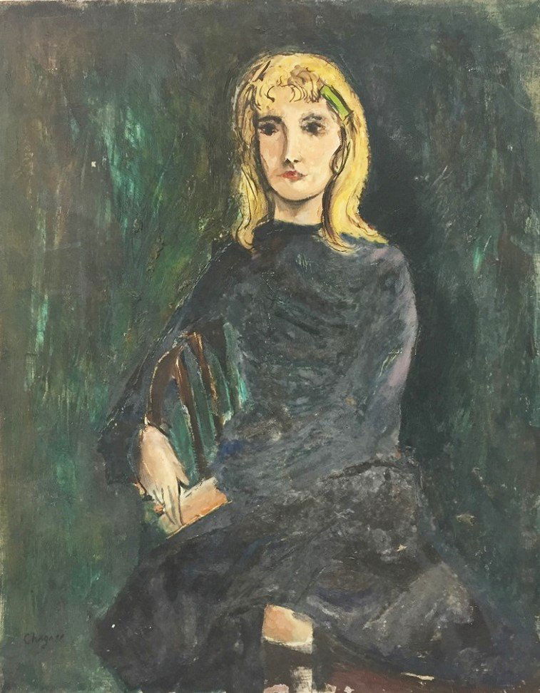 OIL ON BOARD CHAGALL (1 of 2)