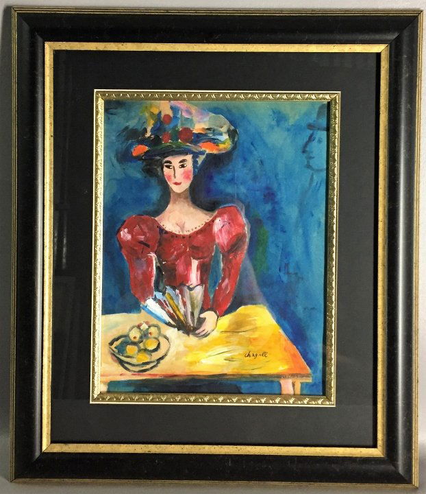 Marc Chagall Mixed Media (1 of 1)